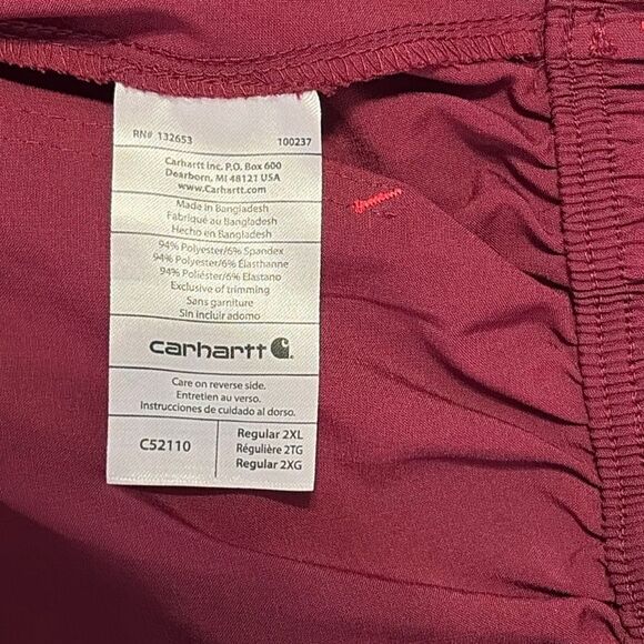 Carhartt Force Cross-Flex Utility Bootcut Cargo Scrub Pant 2XL - Picture 6 of 10